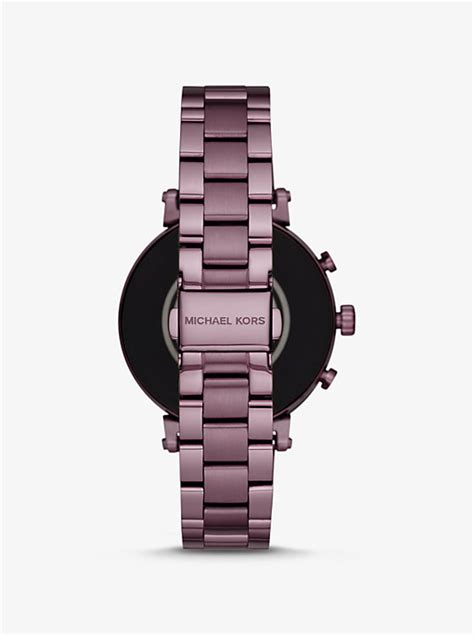 uhr michael kors sophie lavebdel|Gen 4 Sofie Pavé Lavender.